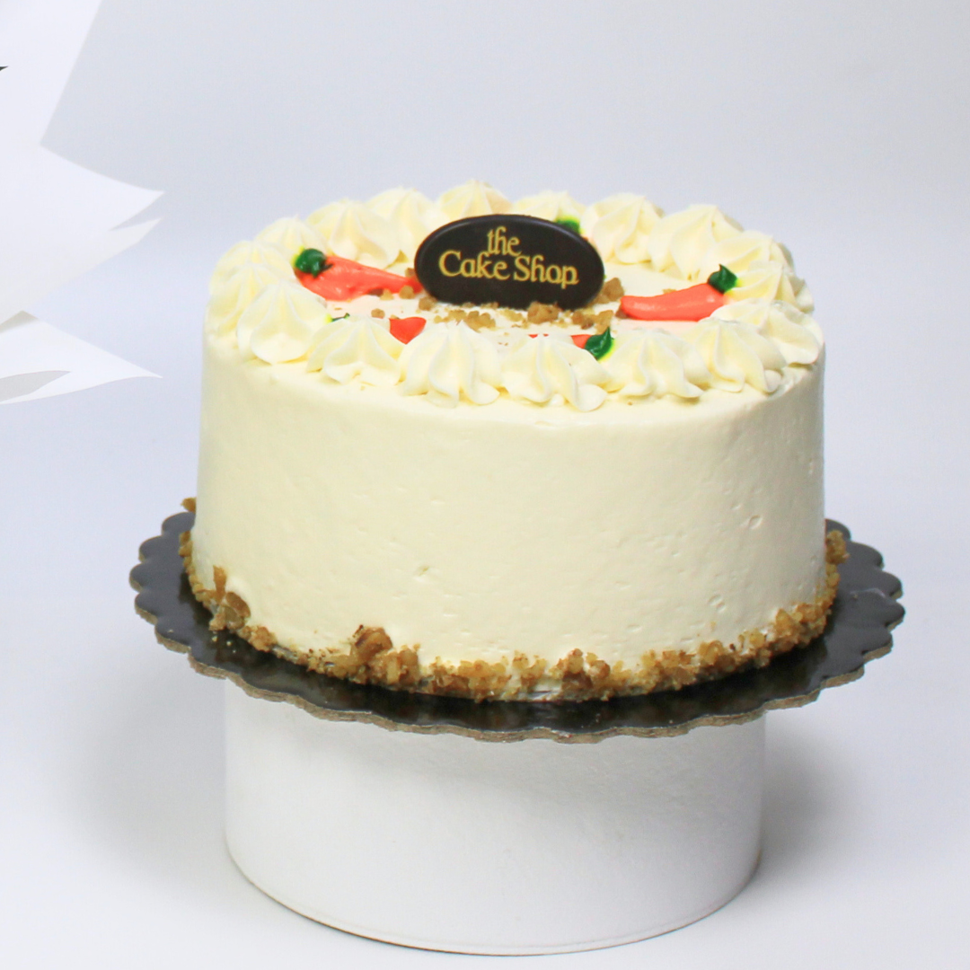 Carrot Cake + Flowers bundle (cake shop)