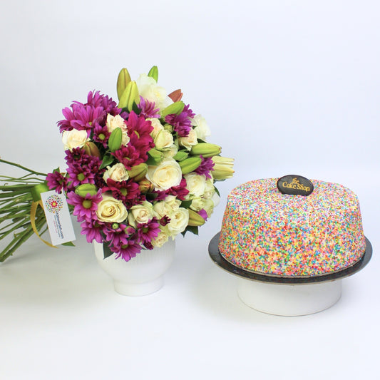 Flowers & Sprinkles Cake(cake shop)